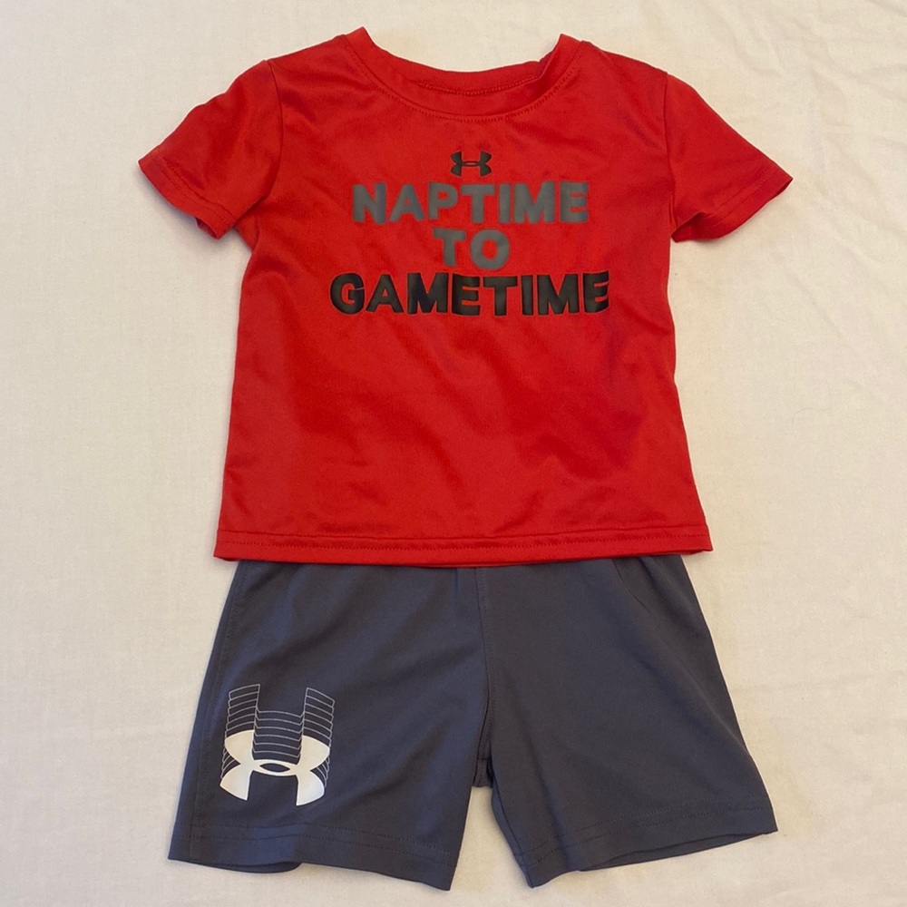 Boys 18m Under Armour Set